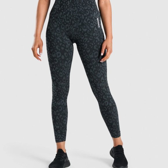Gymshark Pants - GYMSHARK ADAPT ANIMAL SEAMLESS LEGGINGS